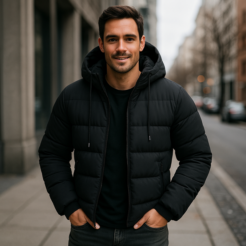 Giacca Invernale Impermeabile da Uomo | Tessuto Isolante Termico