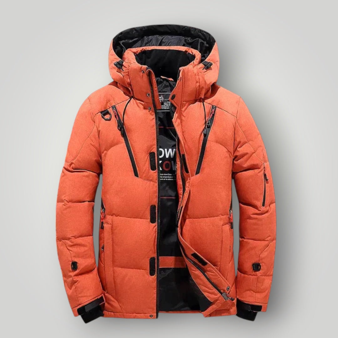 Giacca Invernale da Uomo | Imbottitura in Poliestere con Cappuccio