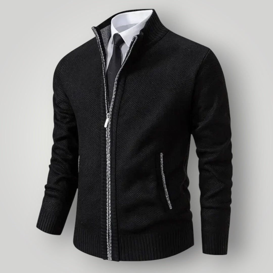 Gilet da Uomo con Zip | Vestibilità Regolare e Mezza Zip