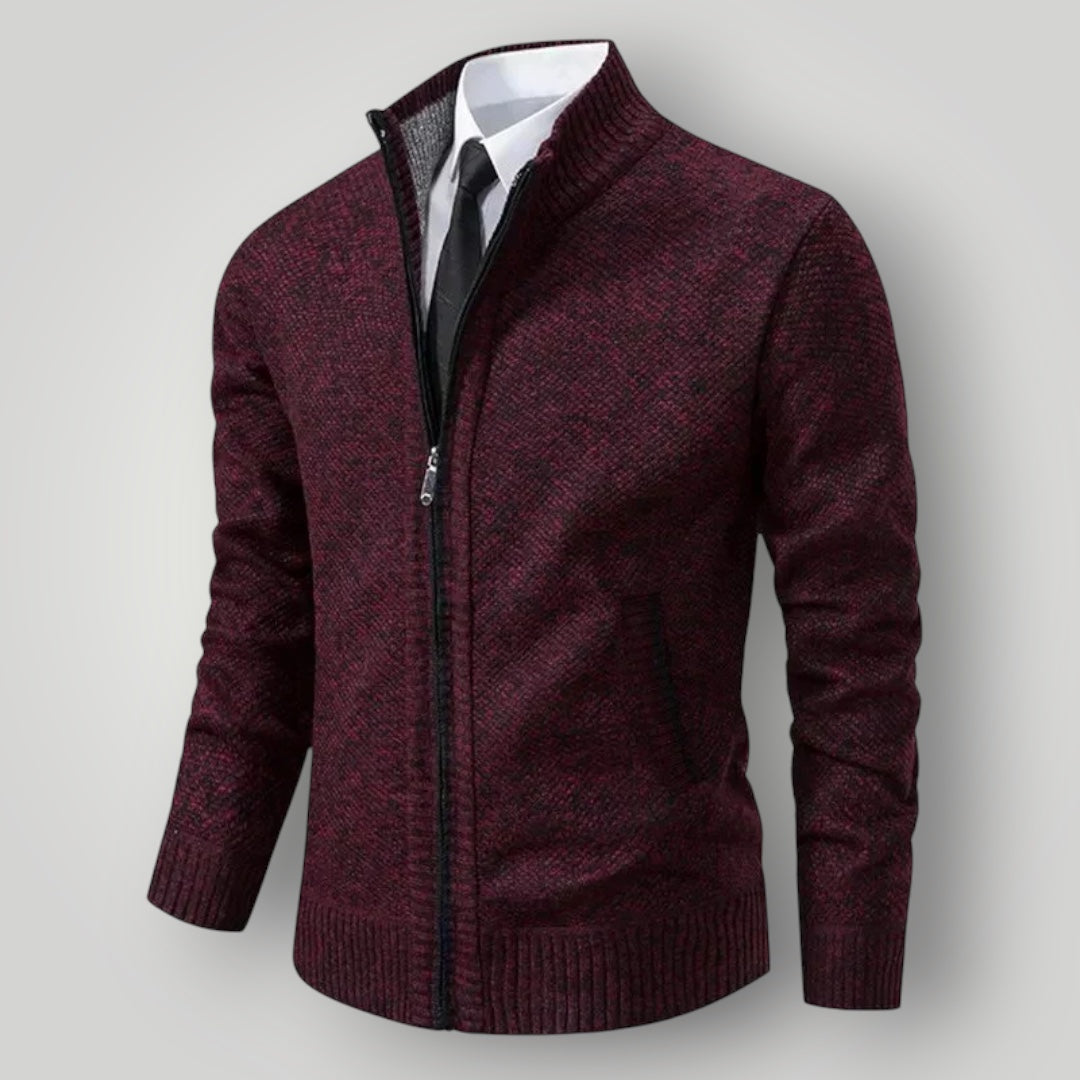 Gilet da Uomo con Zip | Vestibilità Regolare e Mezza Zip