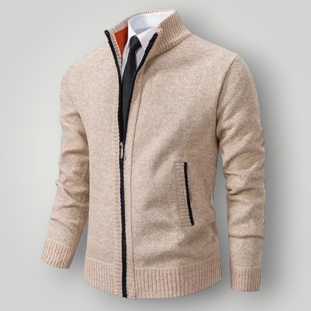 Gilet da Uomo con Zip | Vestibilità Regolare e Mezza Zip