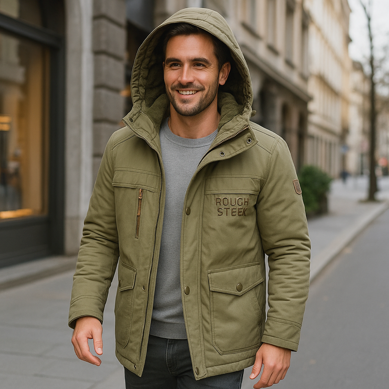 Parka Invernale Uomo Impermeabile | Imbottitura Termica
