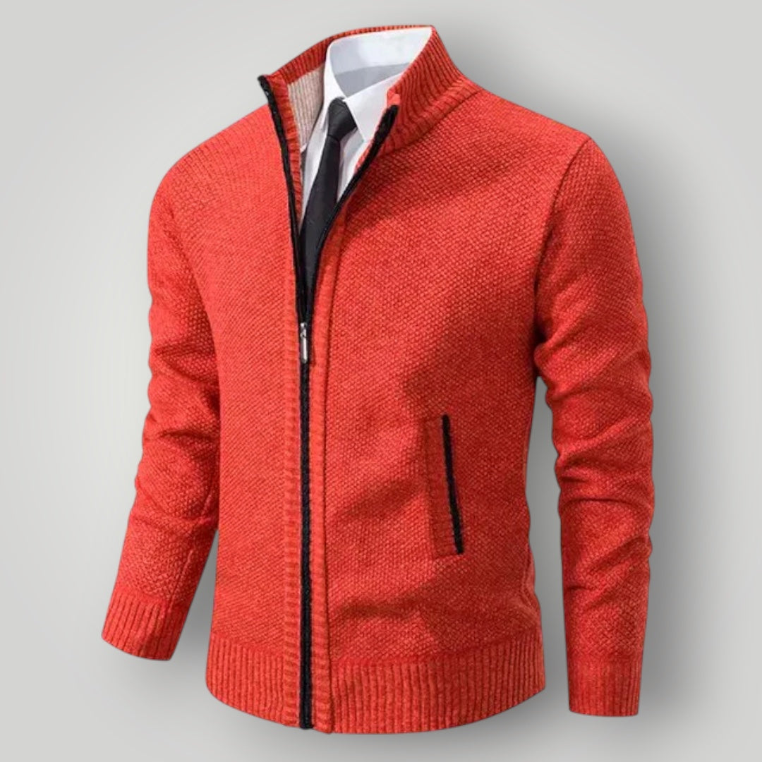 Gilet da Uomo con Zip | Vestibilità Regolare e Mezza Zip