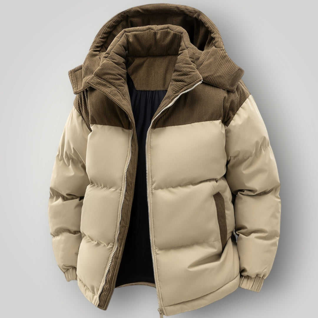 Giacca Invernale da Uomo | Imbottitura in Poliestere e Cappuccio