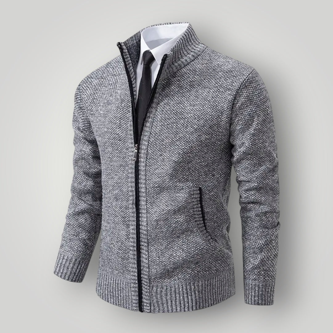 Gilet da Uomo con Zip | Vestibilità Regolare e Mezza Zip