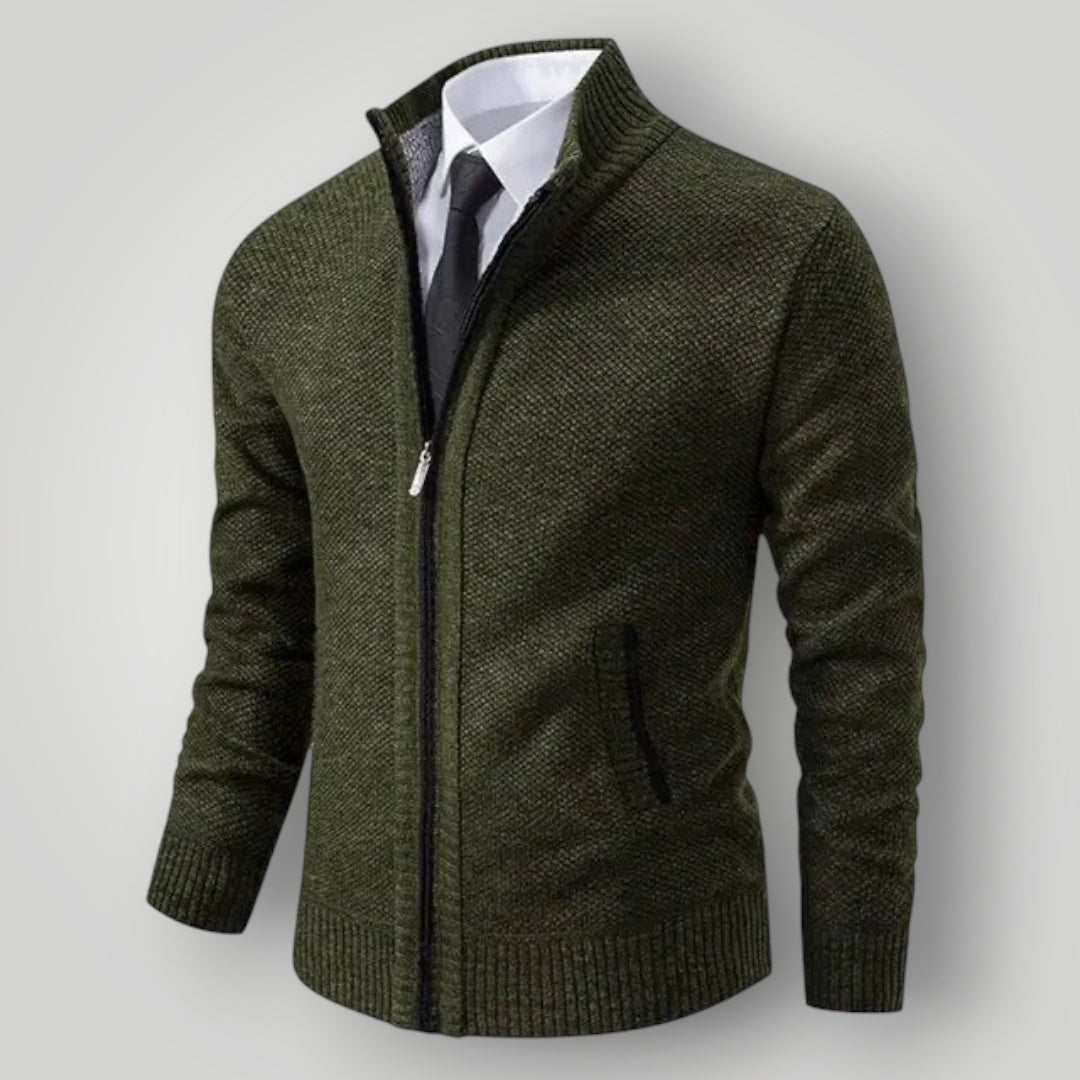 Gilet da Uomo con Zip | Vestibilità Regolare e Mezza Zip